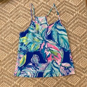 Lilly Pulitzer size small silk tank